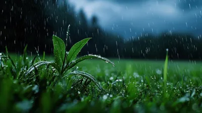 Radiant Rain Wallpaper Wallpaper 4K, Abstract category