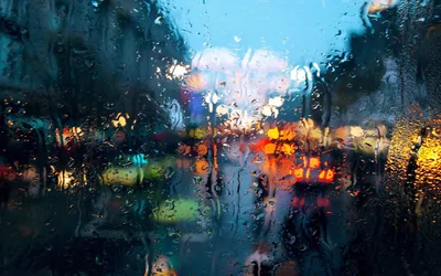 Vivid Rain Wallpaper Wallpaper 4K, Abstract category