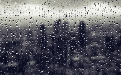 Sleek Rain Wallpaper Wallpaper 4K, Abstract category