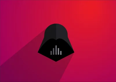 Minimalist Darth Vader Mask Minimal Wallpaper 4K 4966x3513 Minimalist, Darth, Vader, Mask, Red, Brown, Landscape, 4k