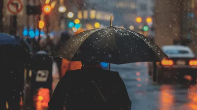 Dreamy Rains Wallpaper Abstract Wallpaper 4K 5120x2880 Gray