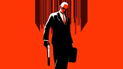 Bright Minimalist Wallpaper Minimal Wallpaper 4K 5120x2880 Minimalist, Hitman, Video, Game, 5k, Ultra, Hd, Pc, Desktop, Bald, Suited, Agent, Red, Brown, Ultrawide, 4k