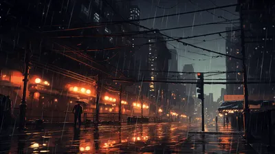 Rainy City Wallpaperbat Rain World Wallpaper 4K 2912x1632 Gray, Brown