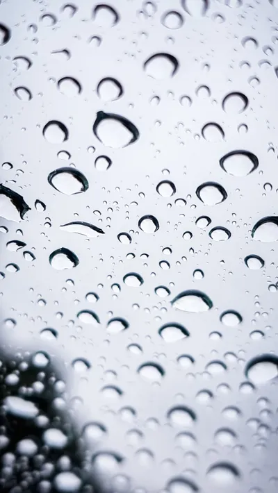 Close Rain Drops Window Wallpaper 4K, Abstract category