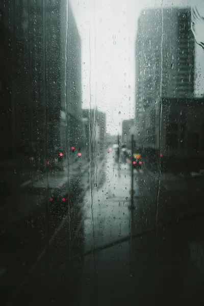 Raining City Rain World Wallpaper 4K 4000x6000 White
