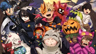 Vibrant Characters Naruto Including Wallpaper 4K, Abstract category
