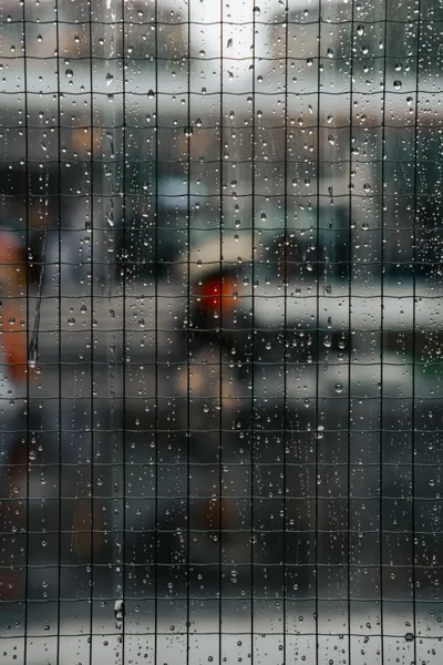 Pane Rain Abstract Wallpaper 4K, Abstract category
