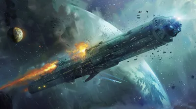 Moody Dynamic Wallpaper Space Wallpaper 4K 2912x1632 Hd, Desktop, Wallpaper, Featuring, A, Dynamic, Sci-fi, Scene, Spaceship, Soaring, Through, Space, Gray, Ultrawide, QHD