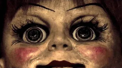 Calm Close Wallpaper Black/Dark Wallpaper 4K 1920x1080 Close-up, Hd, Pc, Desktop, Wallpaper, Of, The, Annabelle, Doll, Dark, Movie, Capturing, Gray, Ultrawide, Full HD