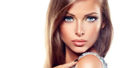 Stare Blue Eyes Face Space Wallpaper 4K 3840x2160