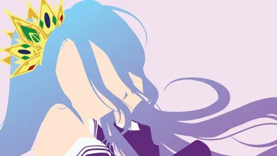 Serene Minimalist Wallpaper Minimal Wallpaper 4K 1920x1080 A, Minimalist, Hd, Wallpaper, Featuring, Shiro, From, No, Game, Life, Showcasing, Her, White, Gray, Ultrawide, Full HD
