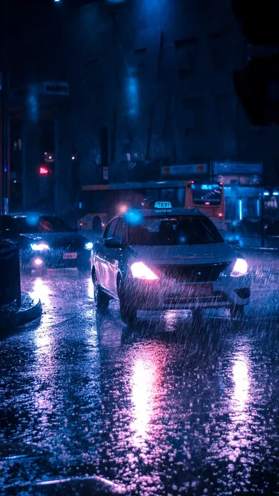 Dreamy Rain Wallpaper Abstract Wallpaper 4K 1080x1920 White