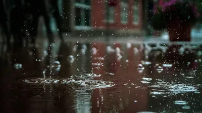 Vivid Rain Wallpaper Wallpaper 4K, Abstract category