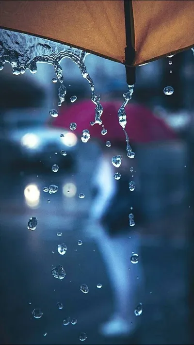 Bright Rain Wallpaper Abstract Wallpaper 4K 1080x1920 White, Brown