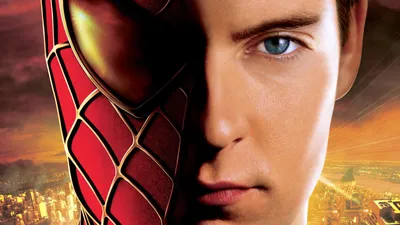 Close Spider Man Half Mask World Wallpaper 4K 1920x1080 Hd, Pc, Desktop, Wallpaper, Featuring, A, Close-up, Of, Spider-man, Half, Mask, Peter, Purple, Orange, Ultrawide, Full HD