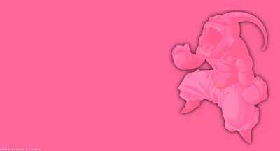 Pink Minimalist Dragon Ball Majin Minimal Wallpaper 4K 6514x3512 Pink, Minimalist, Dragon, Ball, Z, Majin, Buu, Anime, Kai, Desktop, Ultrawide, 4K