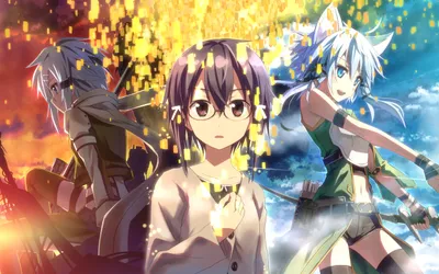 Sinon Sword Art Abstract Wallpaper 4K 2560x1600 Hd, Desktop, Wallpaper, Featuring, Sinon, From, Sword, Art, Online, Showcasing, Three, Distinctive, White, Ultrawide, QHD