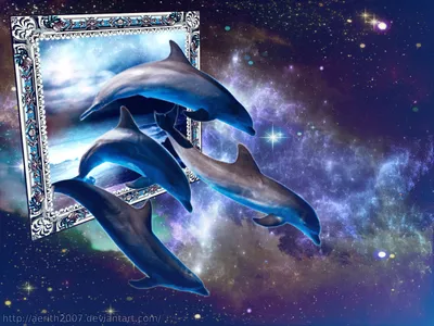 Fantasy Bottlenose Dolphins Leaping Out Space Wallpaper 4K 1600x1200 Hd, Desktop, Wallpaper, Featuring, A, Fantasy, Scene, Of, Bottlenose, Dolphins, Leaping, Out, White, Landscape