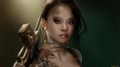 Fantasy Fierce Woman Fantasy Wallpaper 4K 2144x1206 Hd, Fantasy, Desktop, Wallpaper, Featuring, A, Fierce, Woman, Warrior, Dark, Hair, Intricate, Brown, Gray, Ultrawide, Full HD