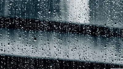 Rainy Aesthetic Day Abstract Wallpaper 4K 3840x2160 Gray