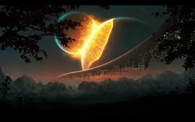 Moody Outer Wallpaper Wallpaper 4K, Space category