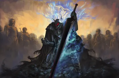 Guts Berserk Anime Abstract Wallpaper 4K 2000x1310 Hd, Desktop, Wallpaper, Featuring, Guts, From, Berserk, Anime, Standing, Amidst, Haunting, Scene, Purple, Orange, Gray, Ultrawide, Full HD