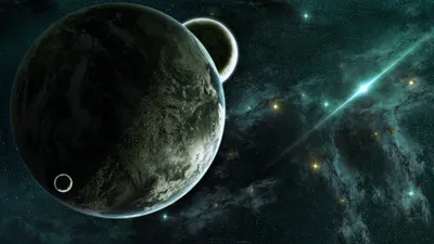Moody Sci Wallpaper Wallpaper 4K, Space category