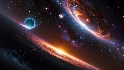 Moody Space Wallpaper Wallpaper 4K, Space category
