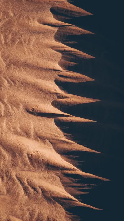 Desert Dunes Creating Abstract Pattern Wallpaper 4K, Abstract category