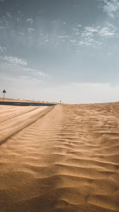 Brown Sand Gray Nature Wallpaper 4K 2268x4032 White