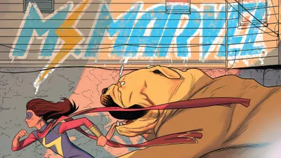 Vivid Marvel Wallpaper Animals Wallpaper 4K 2048x1152 Hd, Pc, Desktop, Wallpaper:, Featuring, Ms., Marvel, In, Comic, Style, Showing, Her, Orange, Purple, Ultrawide, Full HD