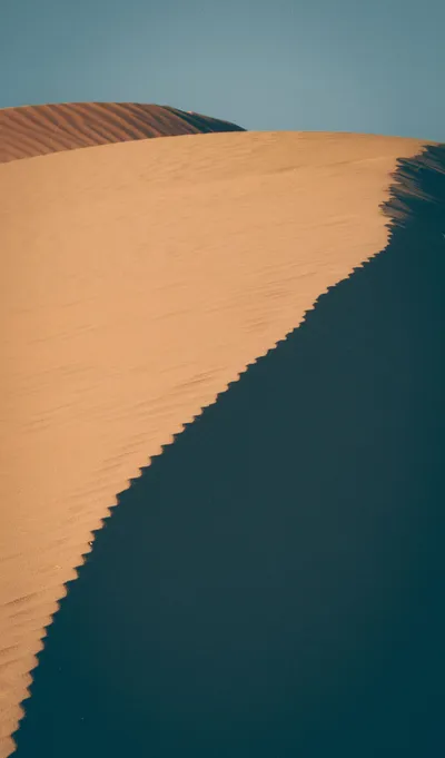 Shadow Dune Desert Wallpaper 4K, Black/Dark category