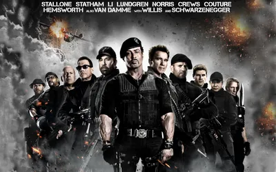 Cast Expendables Action Packed Wallpaper 4K, Abstract category