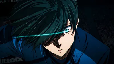 Definition Rin Itoshi Anime Blue Abstract Wallpaper 4K 1920x1080 High-definition, Wallpaper:, Featuring, Rin, Itoshi, From, The, Anime, Blue, Lock, Showcasing, Dynamic, White, Ultrawide, Full HD