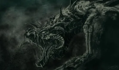 Dreamy Dark Wallpaper Fantasy Wallpaper 4K 3400x2000 Dark, Fantasy, Dragon, Hd, Desktop, Wallpaper:, Ultrawide, QHD