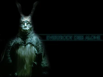 Vibrant Dark Wallpaper Black/Dark Wallpaper 4K 1600x1200 Hd, Desktop, Wallpaper:, Featuring, A, Dark, And, Eerie, Movie, Donnie, Darko, Text, Gray, Landscape