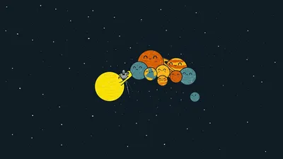 Epic Cartoon Wallpaper Wallpaper 4K, Space category
