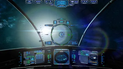 Misty Evochron Wallpaper Space Wallpaper 4K 1920x1080 Hd, Desktop, Wallpaper:, Of, Evochron, Mercenary, Game, Featuring, Spaceship, Cockpit, View, Outer, White, Gray, Ultrawide, Full HD