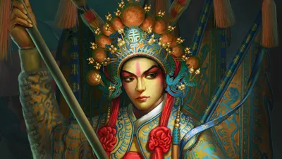 Fantasy Themed Fierce Woman Elaborate Fantasy Wallpaper 4K 1920x1080 Fantasy-themed, Hd, Pc, Desktop, Wallpaper:, Featuring, A, Fierce, Woman, Elaborate, Ornate, Armor, White, Brown, Gray, Ultrawide, Full HD