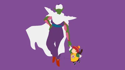 Minimalist Vector Anime Gohan Minimal Wallpaper 4K 1920x1080 Minimalist, Vector, Anime, Hd, Pc, Desktop, Wallpaper:, Of, Gohan, Piccolo, Dragon, Ball, Gray, Brown, White, Ultrawide, Full HD