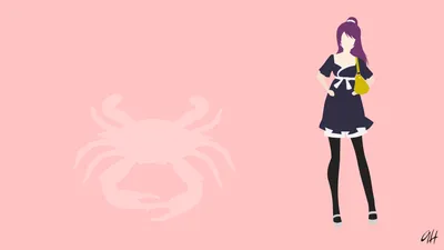 Minimalist Anime Hitagi Senj Minimal Wallpaper 4K 1920x1080 Minimalist, Hd, Anime, Wallpaper:, Featuring, Hitagi, Senjōgahara, From, Senj, Gahara, Monogatari, Series, White, Ultrawide, Full HD