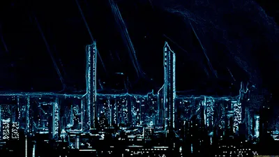 Sci City Abstract Wallpaper 4K, Abstract category