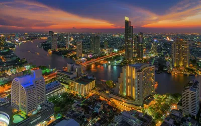 Night Bangkok Black-dark Black/Dark Wallpaper 4K 2560x1600 Night, In, Bangkok, Brown, Gray, Ultrawide, QHD