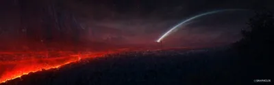Sci Planet Rise Wallpaper 4K, Space category