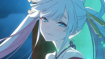 Anime Cosmic Princess Abstract Wallpaper 4K 1920x1080 Anime, Hd, Pc, Desktop, Wallpaper:, Cosmic, Princess, Kaguya, Close-up, Serene, Silver-haired, White, Gray, Ultrawide, Full HD