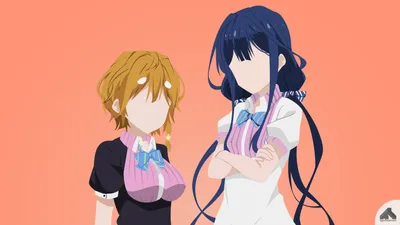 Minimalist Anime Faceless Minimal Wallpaper 4K 4100x2306 Minimalist, 4K, Ultra, Hd, Anime, Wallpaper, Featuring, Faceless, Yoshino, Koiwai, Aki, Adagaki, Pink, White, Ultrawide
