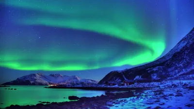 Aurora Borealis Space Wallpaper 4K, Space category