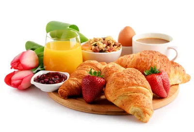 Sleek Coffee Wallpaper Abstract Wallpaper 4K 6016x4112 Coffee, Viennoiserie, Croissant, Juice, Strawberry, Food, Breakfast, Hd, Desktop, White, Landscape, 4K