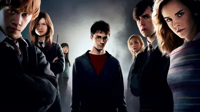 Dreamy Main Wallpaper Black/Dark Wallpaper 4K 1920x1080 Hd, Pc, Desktop, Wallpaper:, Featuring, Main, Characters, From, Movie, Harry, Potter, Order, Gray, White, Ultrawide, Full HD
