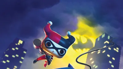 Harley Quinn Funkoverse Abstract Wallpaper 4K 3840x2160 Harley, Quinn:, Dc, Funkoverse, Brown, Ultrawide, 4K
